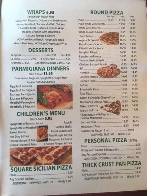 pizza express mount arlington|pizza express menu with prices.